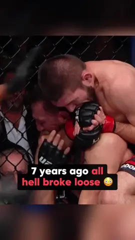 7 years ago today 🤯 #conormcgregor #khabib #khabibnurmagomedov #UFC #mma 