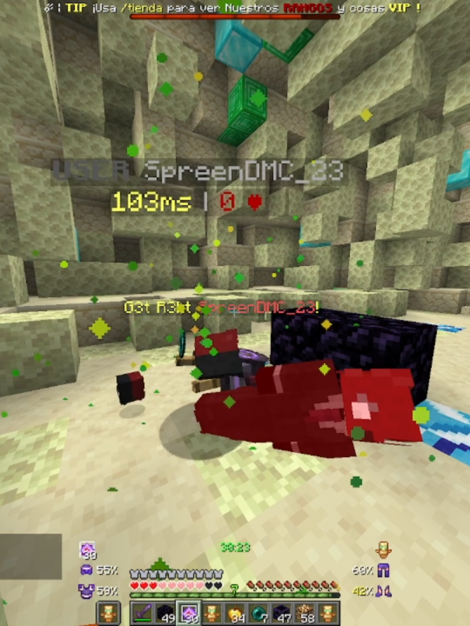 Server IP: zarionsmp.lat #minecraftpvp #Minecraft #paratiiiiiiiiiiiiiiiiiiiiiiiiiiiiiii #minecraftpvpclips #minecraftmemes #fyp #minecraftsmp