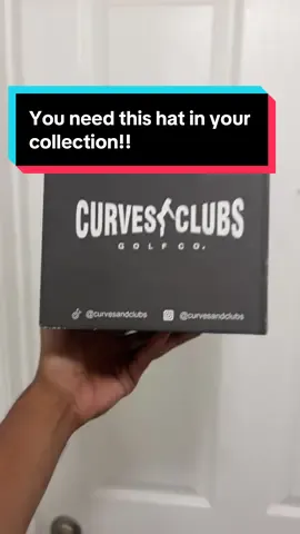 Greatest hat I own so far 🔥🔥🔥  #curvesclubs #hats #golfhats #golfing #fyp 