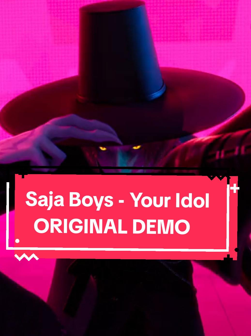 EJAE’s original Your Idol demo… the moment she came up with the title! 🔥🩷 #kpopdemonhunters #kpdh #sajaboys 