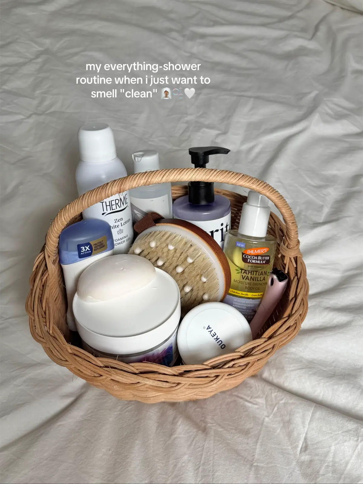 my everything-shower routine when i just want to smell 