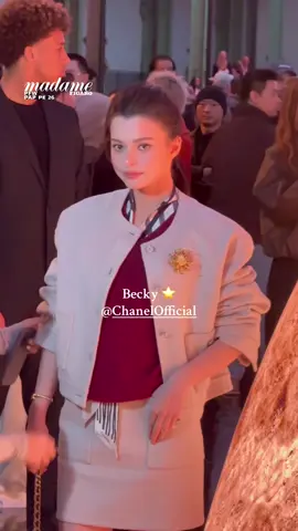 #beccca #becky #beckysangels au défilé @ChanelOfficial  #chanel #TikTokFashion 