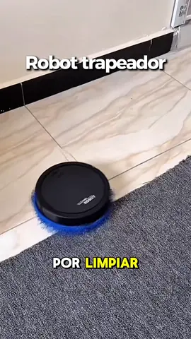 ¡Libera tu tiempo, olvídate del trapeador! 🤖 Nuestro robot trapeador se encarga de dejar tus pisos impecables sin que tengas que levantar un dedo.  🟡¡Cashealo en tienda, por delivery o envío!  #robottrapeador #limpieza #hogar #trapeador #venezuela 