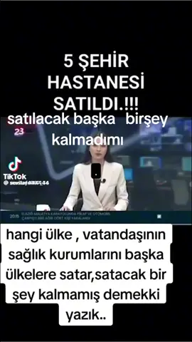 AKP HASTANE yaptı ha,