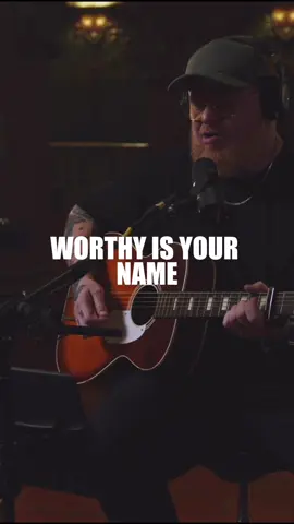 Worthy is your name Jesus! You deserve all praise! We can sing he is worthy now, because you will be singing it forever. 🙌 Worthy | Acoustic Worship Song |  #jesus #worthy #worship #christian #gospel 