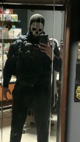 Im alive btw  #scar #cosplay #cod #ghost #ghostcosplay #tacticalgear #simonriley #taskforce #maskedman 