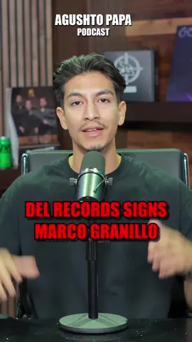 @DEL Records welcomes @Marco Granillo to their roster 🏆 Does Del record have the best track record for the best signed artist in musica mexicana?! 🏆 Let us know down in the comments ⬇️ #agushtopapapodcast 