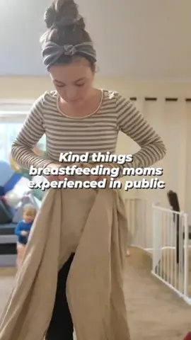 *repost This is a series that I am going to be doing from here out. I will show a different nursing friendly style carry or how to nurse in a specific carrier with positive experiences shared over it. I realized how much seeing positive experiences really helps those who are feeling a little nervous about nursing in public- especially first time parents. Hopefully this will help you have a little more confidence and know that there are incredible, positive people in this world who will support you. Here I am using a linen wrap by to do a short front cross carry without a ring. This is one of my favorite quick, poppable carries that I could just walk around wearing and pop baby in and out as needed. I really love how the linen is so lightweight, easy to work with, and lays nicely under sweaters or coats if I choose to layer something warm over us both. True North slings offers some of the most size inclusive options I have seen. They have linen wraps and ring slings available in just about any size you can think of. And you can customize them if you aren't finding exactly what you need. I have them linked in my bio and they are the first option when you select baby carriers (If you are seeing this around when I originally post- otherwise it'll be under ring slings.) I would love to continue hearing your experiences and sharing them, I know that it has really helped many! And honestly, even myself. I have publicly nursed all of my babies whenever they were hungry, but every once in awhile the self-doubt and fear of what people might say creeps in. This definitely helped to boost my own confidence as well, so thank you all so much. And I wanted to add, breastfeeding includes pumping! So if you've got positive pumping stories, I definitely want to include those as well ❤️ Linen wrap: Nursing top: #breastfeeding #babywearing #breasteedingmama #wovenwrap