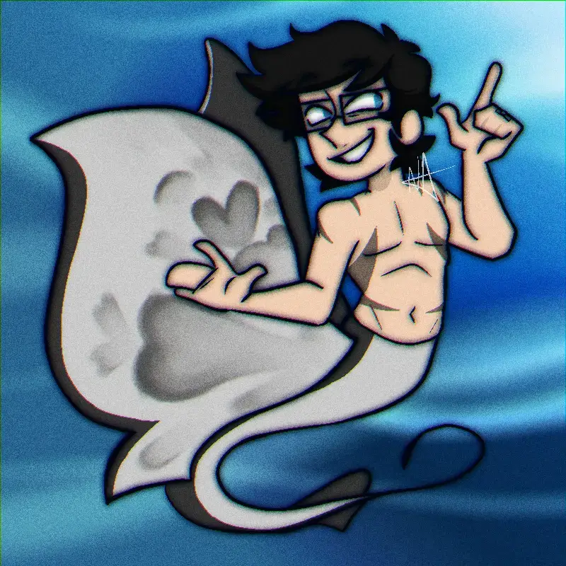 Scott is a Mantaray, Myke is a Great White, Vincent is a Blue Shark, Fritz is a Lyretail Anthias, Nova is a Lineatus Fairy Wrasse, and Jerami is a Longsnout Seahorse! I changed Jerami from a Pink River Dolphin into a Longsnout Seahorse only cause I felt like it fit better, I dunno why I chose a river dolphin in the first place lmao Old art is from 2019! 6 year difference makes the difference lmao • #galaxyarts #drawing #ocs •