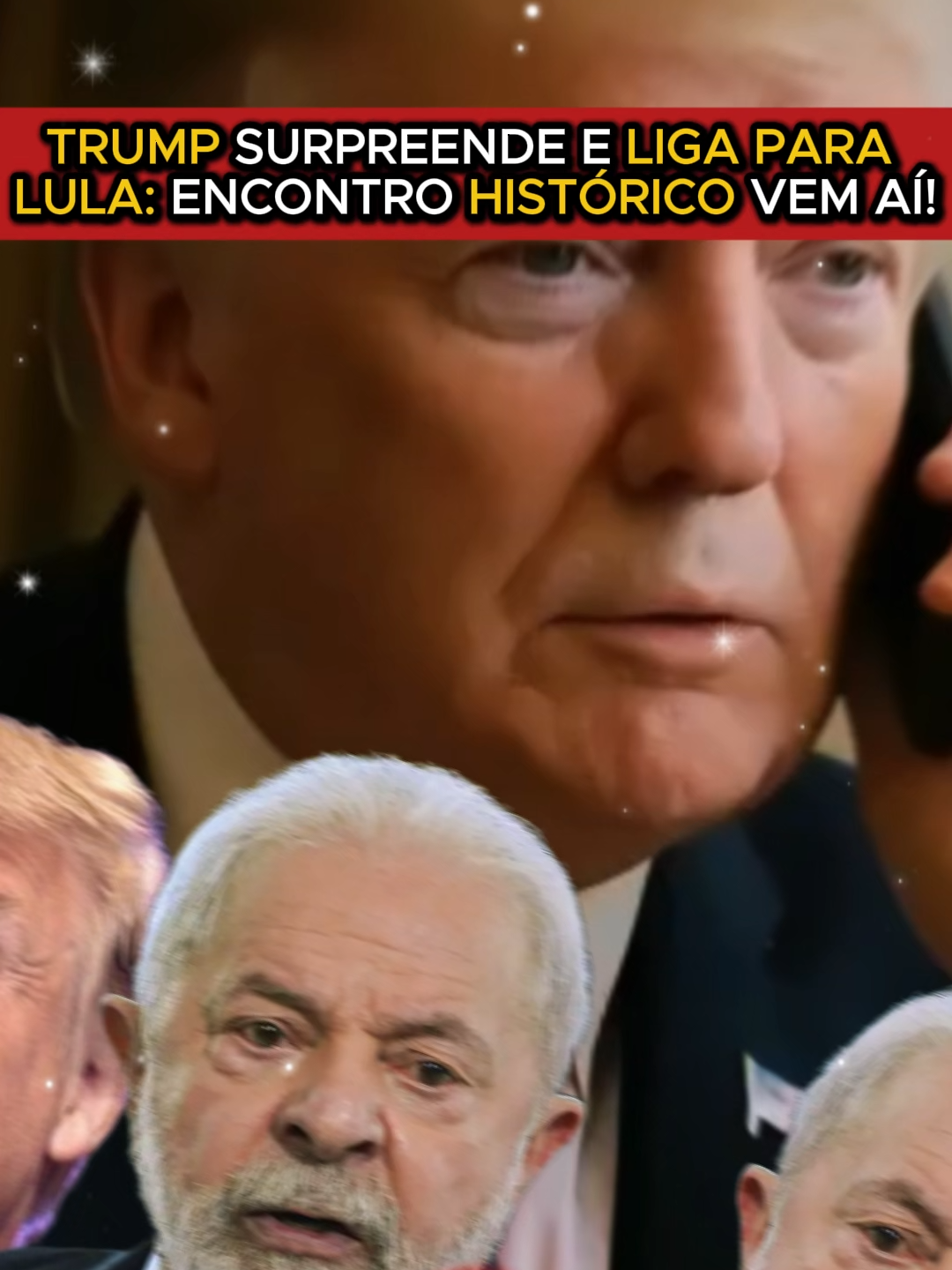 Trump liga para Lula para marcar o encontro #donaldtrump#lula#ONU#LulaeTrump