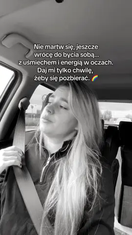 Pamiętaj, że nawet jeśli dzisiaj jest ciężko, to jutro też potrafi przynieść spokój. Gorszy dzień to tylko część drogi, nie zatrzymuje, tylko uczy. Dzień 26/111 🌈✨  #selflove  #lgbtpolska #wlwpolska  #pow #dlaciebie 