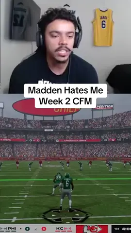 Week 2 was tuffff #nfl #madden #madden26 #jacobrose #eagles 