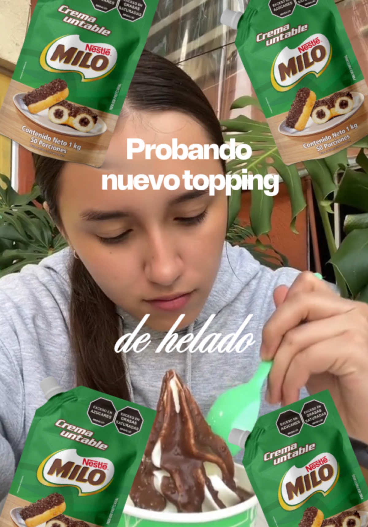 Untable de Milo en Palmetto🍦🤤 | Vayan a probarlo, deli deli✨👌🏻 #cremauntabledemilo #nestle #helado #tastetest #creatorsearchinsights 