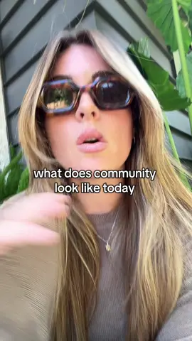 how are you practicing community? 