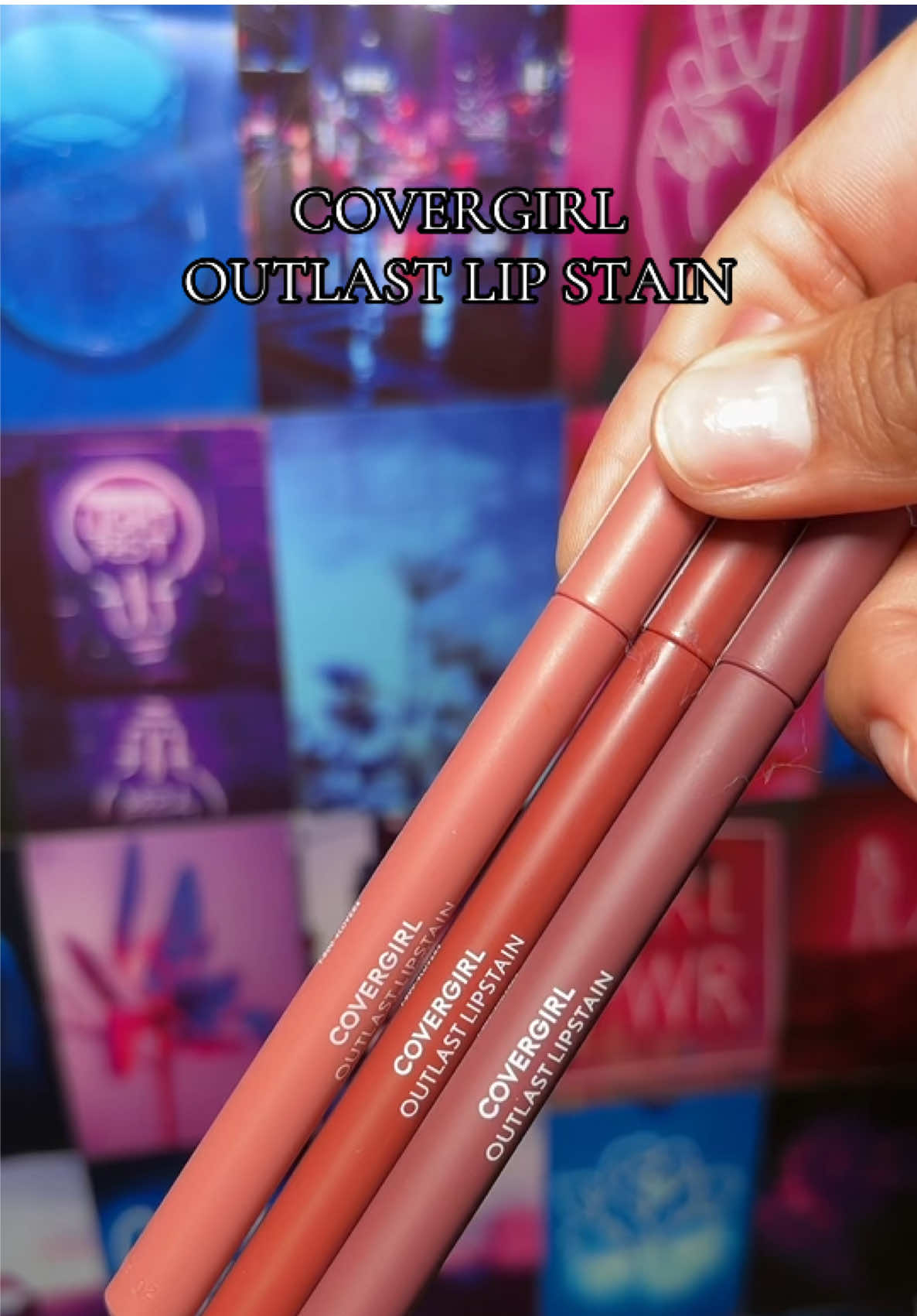 I love these! Felt tip lip stains 🥰 #covergirl #easybreezybeautiful #covergirlcosmetics #lipstain 