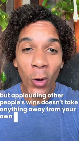 👏 Applauding someone else’s win doesn’t take away from yours. Their success is proof that it’s possible — not proof that you’re behind. The energy you give to celebrating others multiplies, and it always comes back around. Your journey is your own. Your timing is your own. And someone else’s victory doesn’t reduce your potential — it reminds you that yours is on the way. 🌱 So clap for them, cheer for them, and keep working on your own next step.  Because success isn’t scarce — there’s enough for all of us. 💯 #tj_da_therapist #CelebrateOthers #MindsetMatters #AbundanceMindset #KeepGoing      