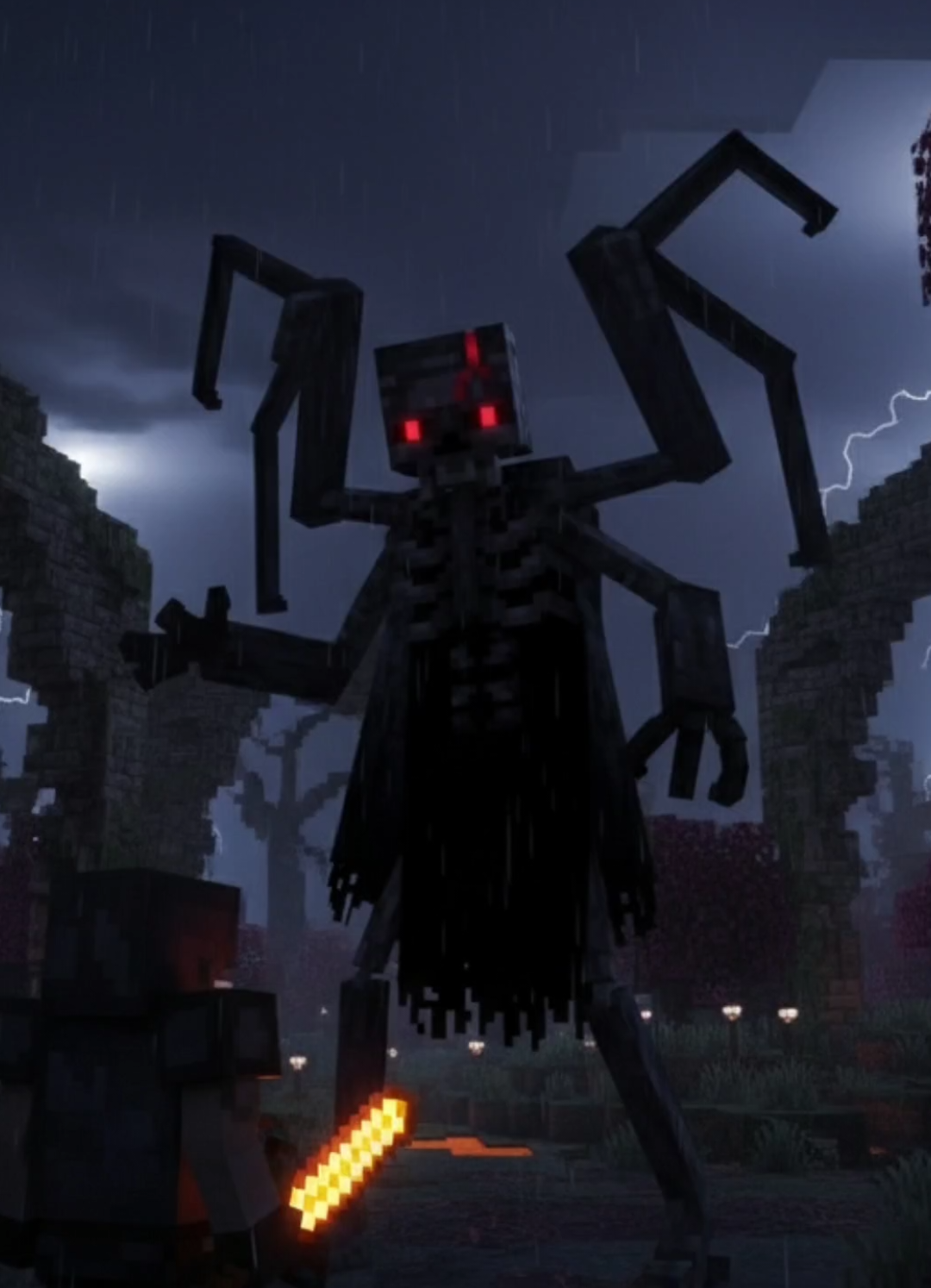 @Aldblas y yo creamos un mundo de supervivencia en Minecraft de terror. Aquí unos cuantos sustos de los participantes 🎃 #Minecraft #terror #halloween #gamer #streamers