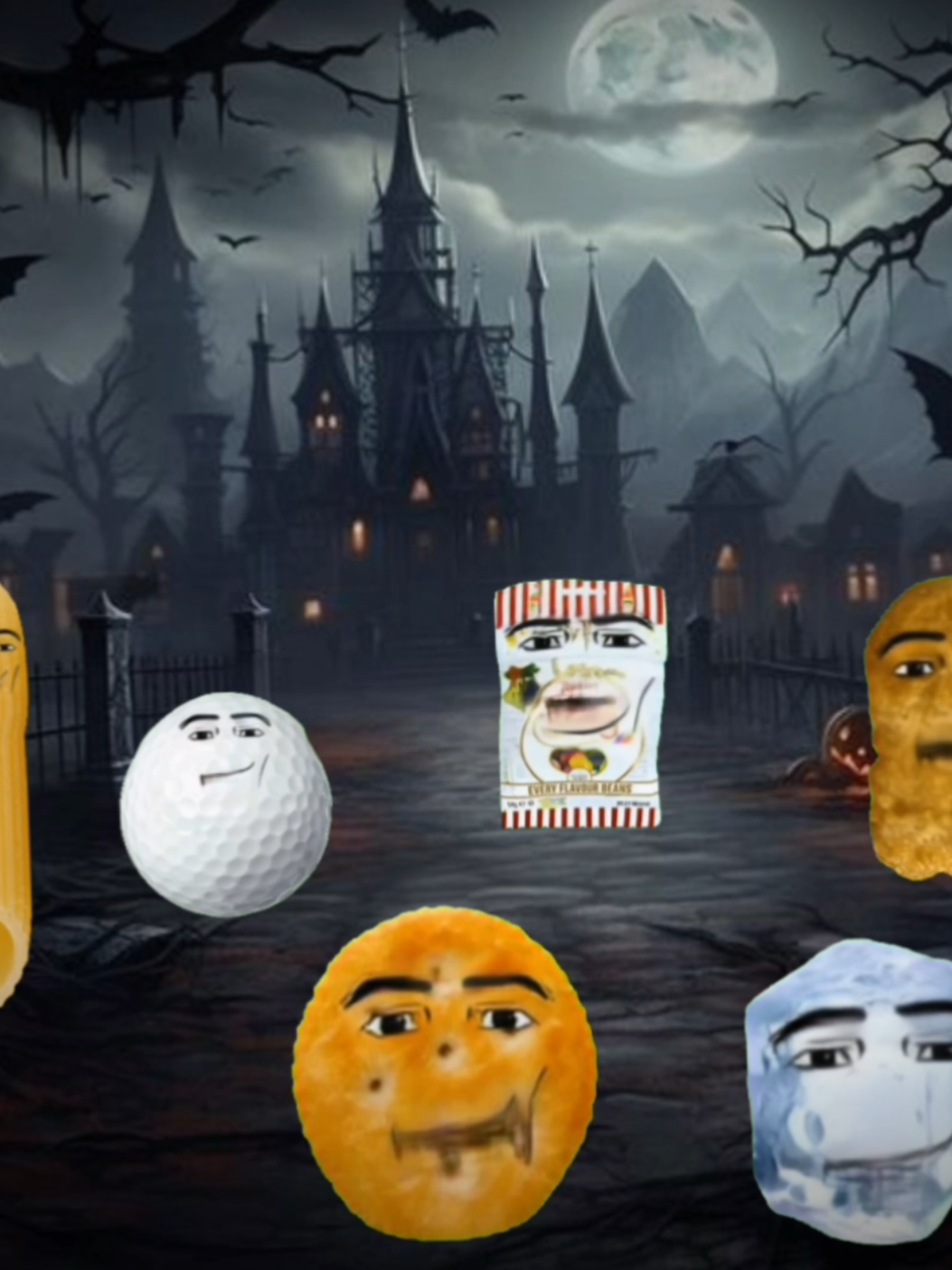 spooky scary skeletons 🔥🔥@Leader Omega Nugget @Omega Pasta @🌰Omega Persimon🌰 @Omega Ice @Omega golf ball☦️ @Omega Bertie Botts Beans 🍬 #Meme #fyp #fypシ #omega 