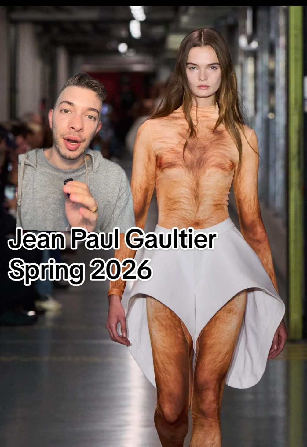 Jean Paul Gaultier, what have you done 🫣 🗑️spring 2026 #fashiontiktok #review #gaultier #fashionpolice #fashionweek 