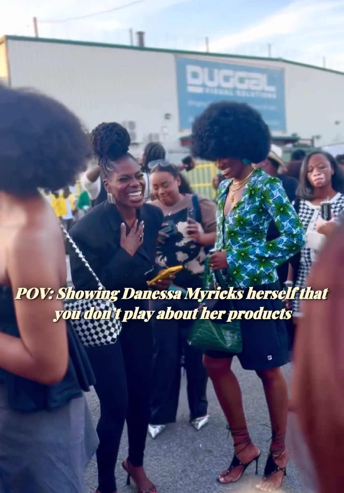 I don't play about #DanessaMyricks! Had to show her my setting spray! #makeup #settingspray #blackgirlmakeup 