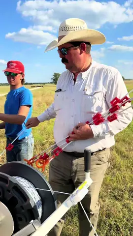 Take down the electric fence with us. It took under 15 minutes. #ElectricFence #Ranch #Ranching 
