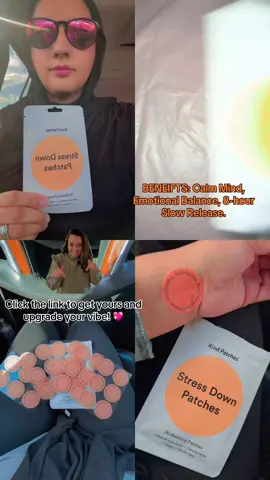 You just found your daily dose of chill. Kind Patches Stress Down Patches deliver a powerful blend of Lychee Fruit, Magnolia Bark, and B-Vitamins right through your skin for all-day calm. No pills, just peace. ✌️ #KindPatches #StressHack #DailyWellness #VeganSupplements #TikTokMadeMeBuyIt 