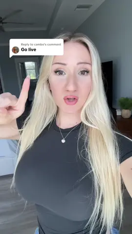 Replying to @cambo im live right now!