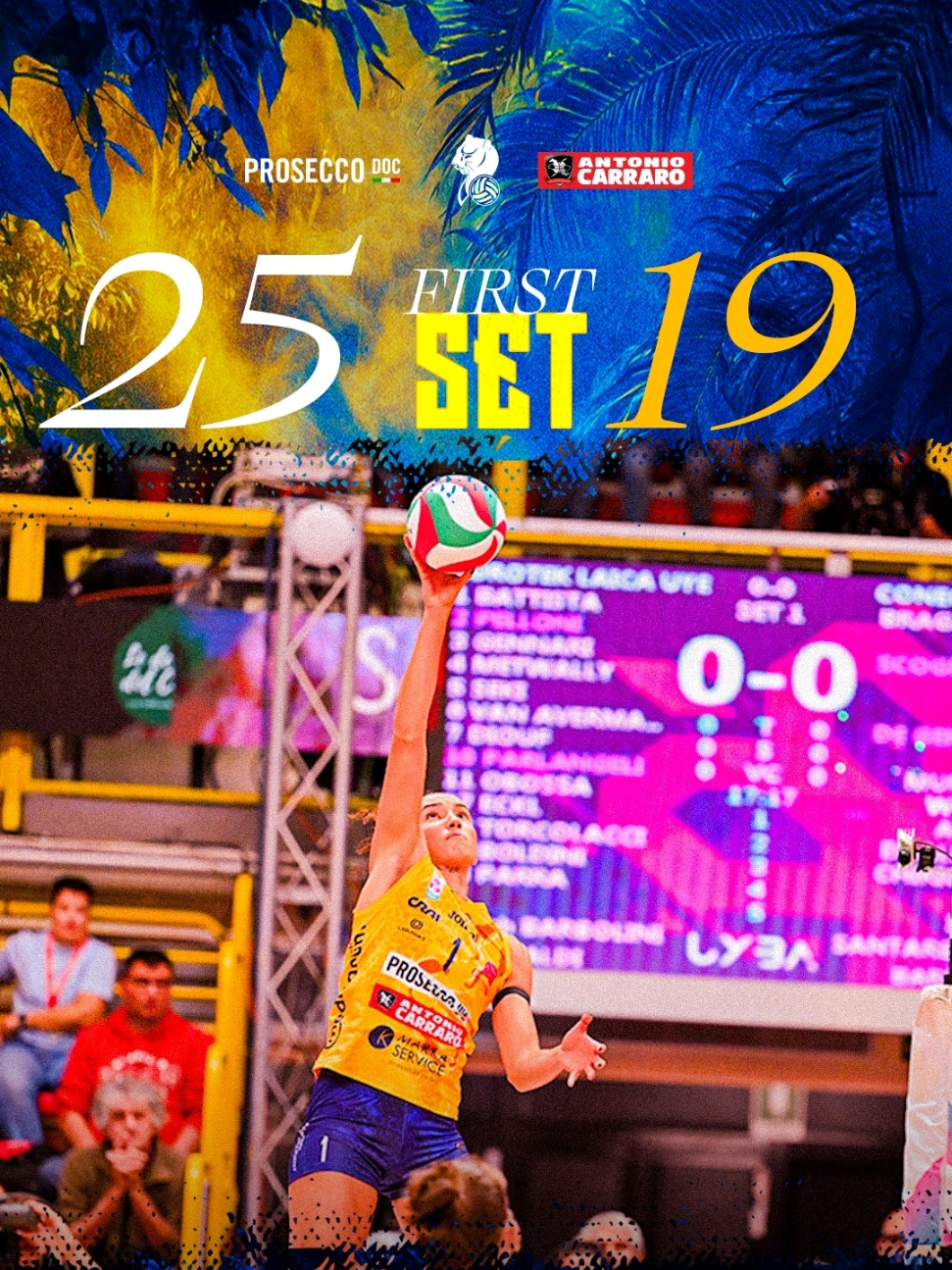 1°set Conegliano x Uyba 