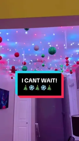 I can’t wait 🎄❄️❤️ #christmas #christmashomedecor #homedecor #christmashome #christmasceilinglights 