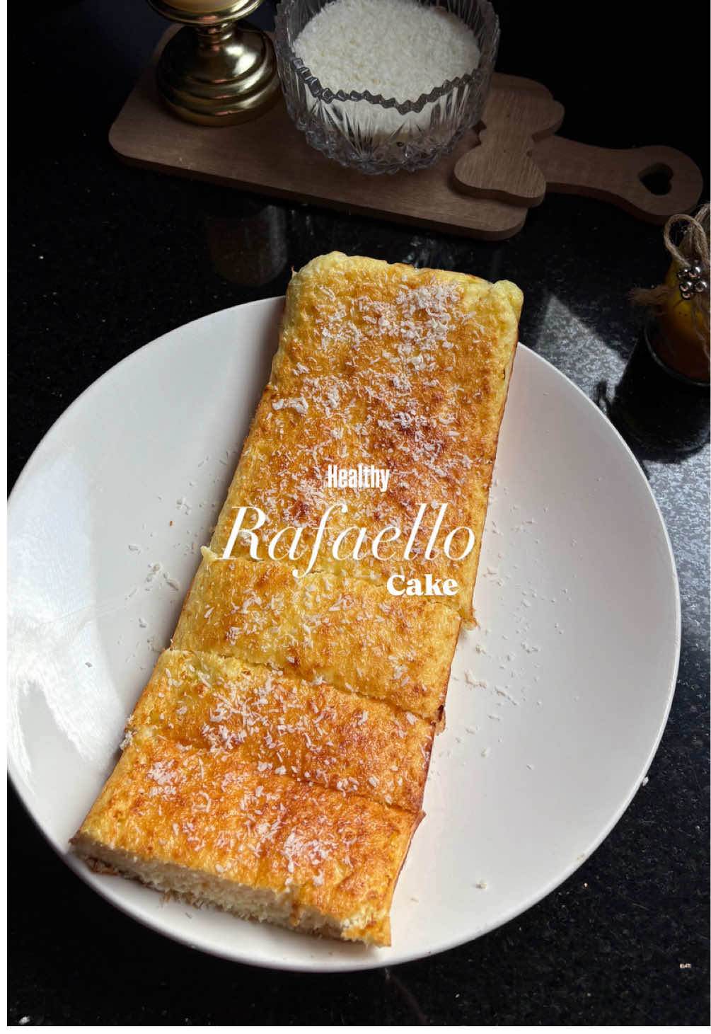 Healthy Rafaello cake 🥥 #GymTok #healthylifestyle #اكسبلور #algeria #healthyrecipes 