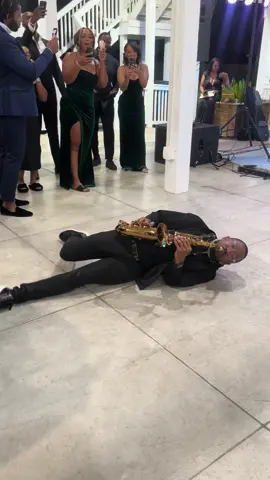 Open bar + Saxophonist = 
