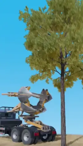 How A Truck Spade Transplants A Tree 😮
