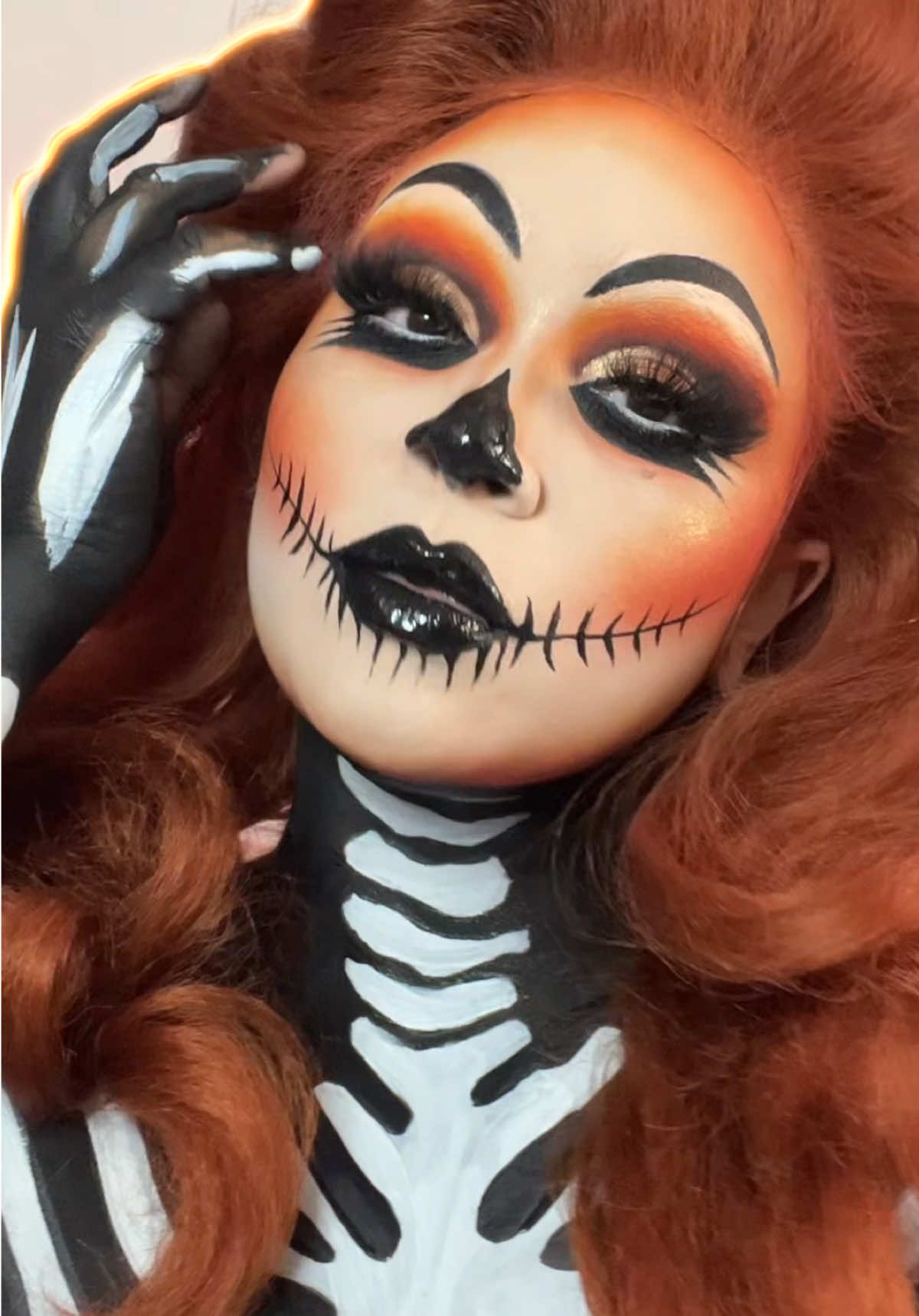 Pinup Pumpkin Shelley Pop Products @PLOUISE Base Rumour Lyricsherade White Cream @milkmakeup Eye Primer & KUSH MASCARA Airspun setting Powder @BEAUTY BAY Fiery palette @thread beauty Paint it @GarnierUSA SKinActive MICELLAR  @NYX Professional Makeup VINYL Eyeliner  and eyeliner pen   @Mehron Makeup EDGE PALETTE @Blend Bunny Cosmetics x Ellis VOl. 2 GARDEN Of Stars #31daysofHalloween #makeuptutorial #halloweenmakeup #glamandgore #spookyseason  