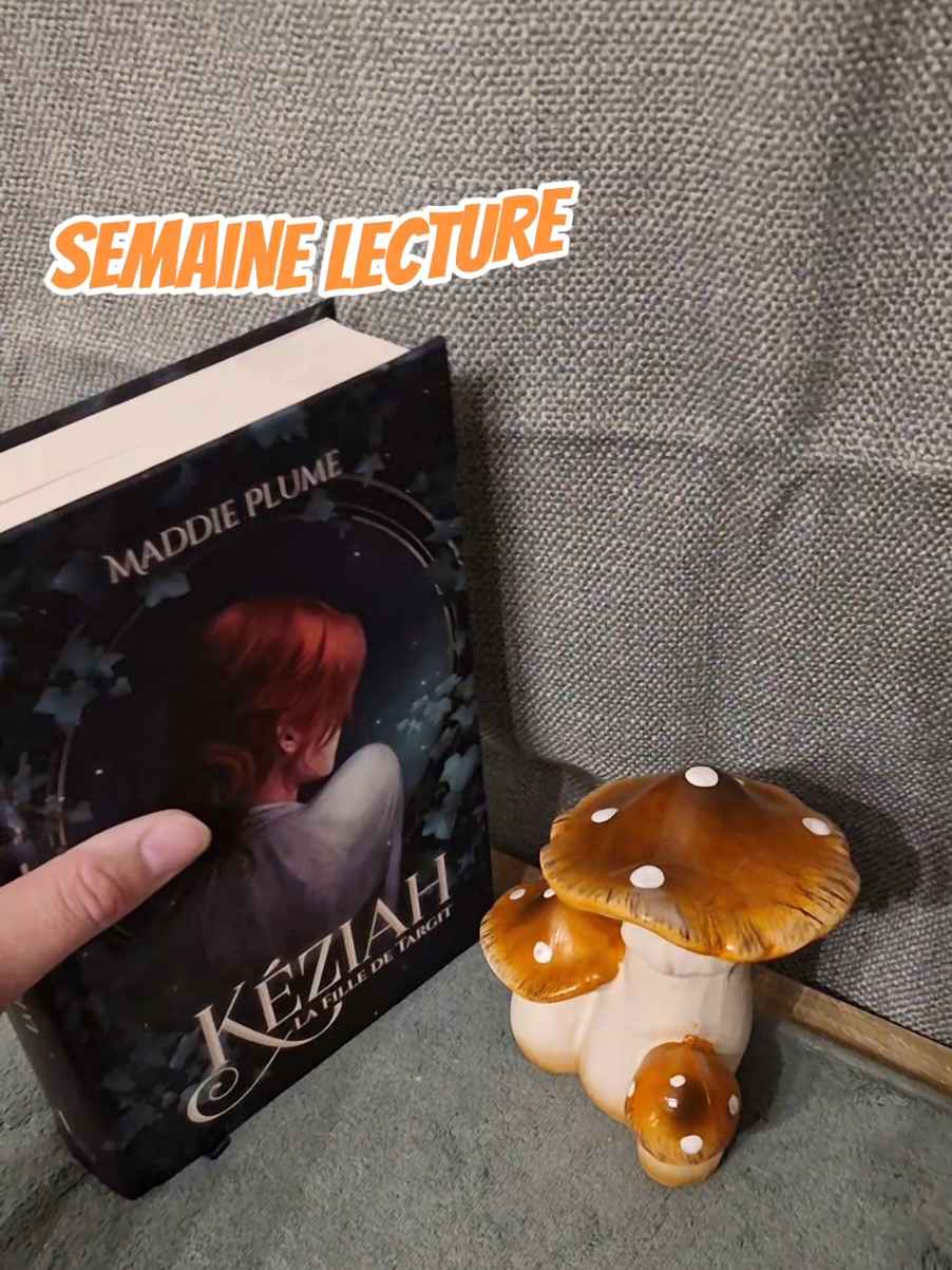 BELLE SEMAINE 😁! Keziah est fini en moins de 2 semaines !  Et plein ciel à atteint les 66%  GG! 🤗 #fantasybooktok #vloglecture #booktokfrance #weeklyreading #clubdeslecteur 