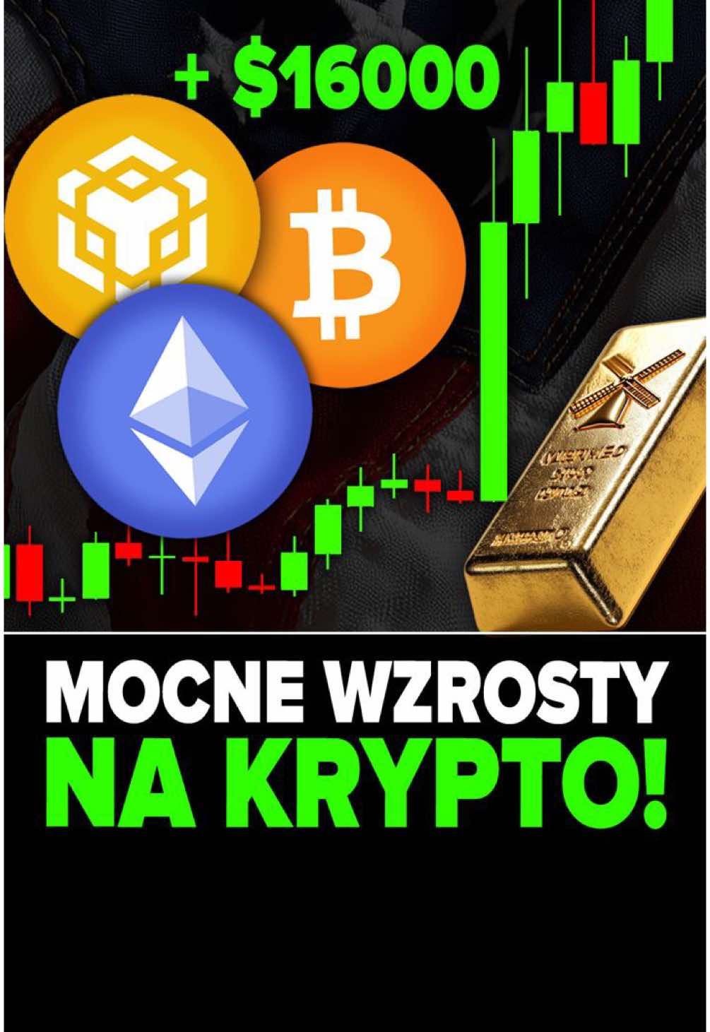 🚨BTC rośnie $16.000 w 8 dni (Złoto atakuje 4000$)