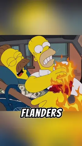 Homer sauve Flanders par accident pour l’argent… #serie #cartoon #simpsons 