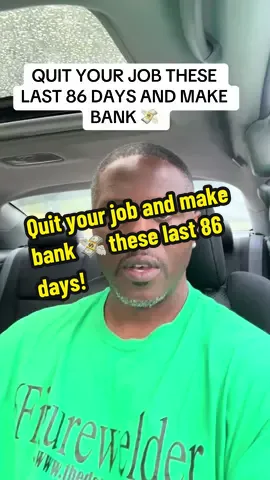 Quit your job and make BANK 💸 these last 86 days of 2025! #workfromhome2025 #sidehustlesfordads #makemoneyfromyourphone #startanonlinebusinesstoday #nomore9to5 