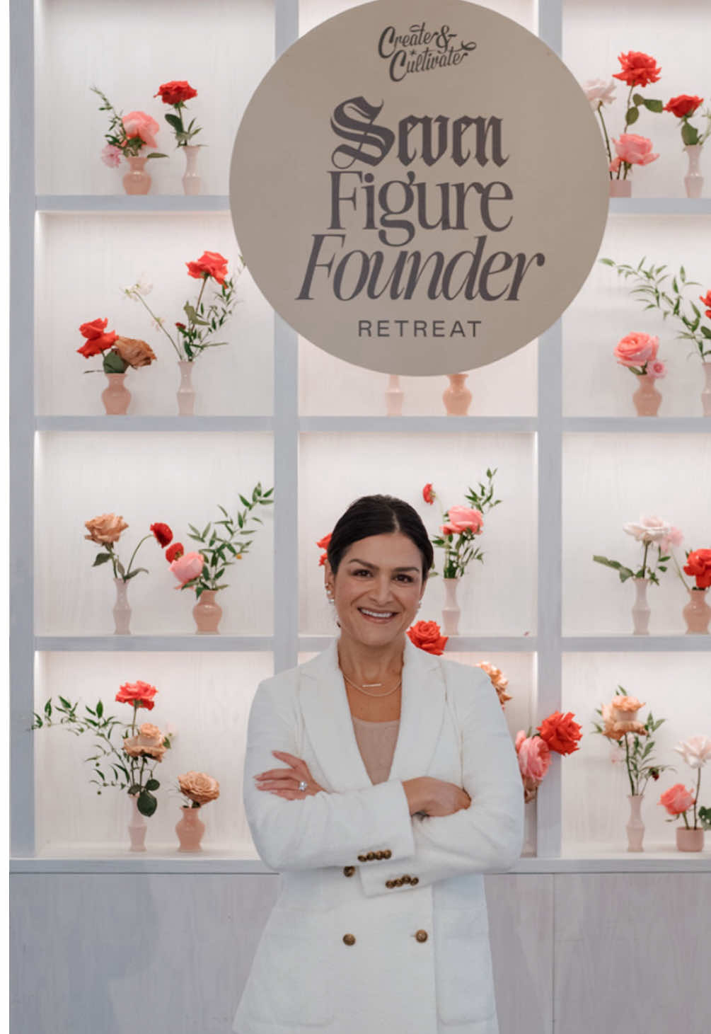 From boardrooms to breakthroughs. Love speaking at the seven-figure female founders retreat 💖 @Create & Cultivate @Marina Middleton @Jaclyn Johnson @JaceyDuprie #advice #womenempowerment #entrepreneur #ceo #Vlog 