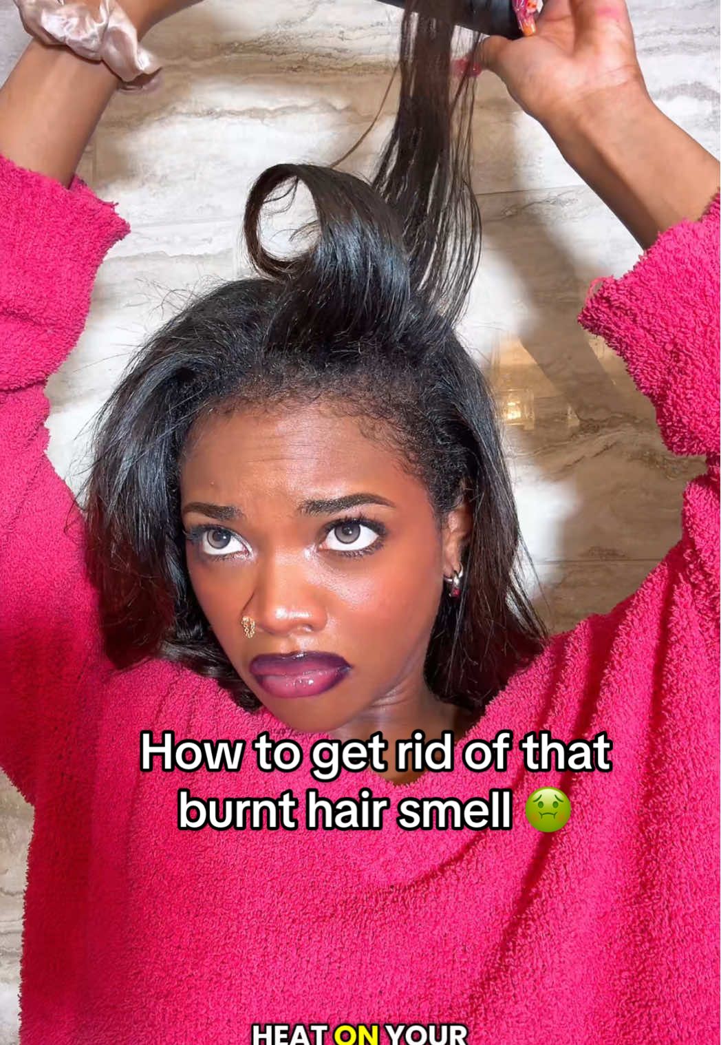 RUN AND GET IT while it’s still here! ❤️ Get rid of that burnt hair smell and smell good from head to toe! 😍 #perfume #fragrance #hairperfume #smellgood 