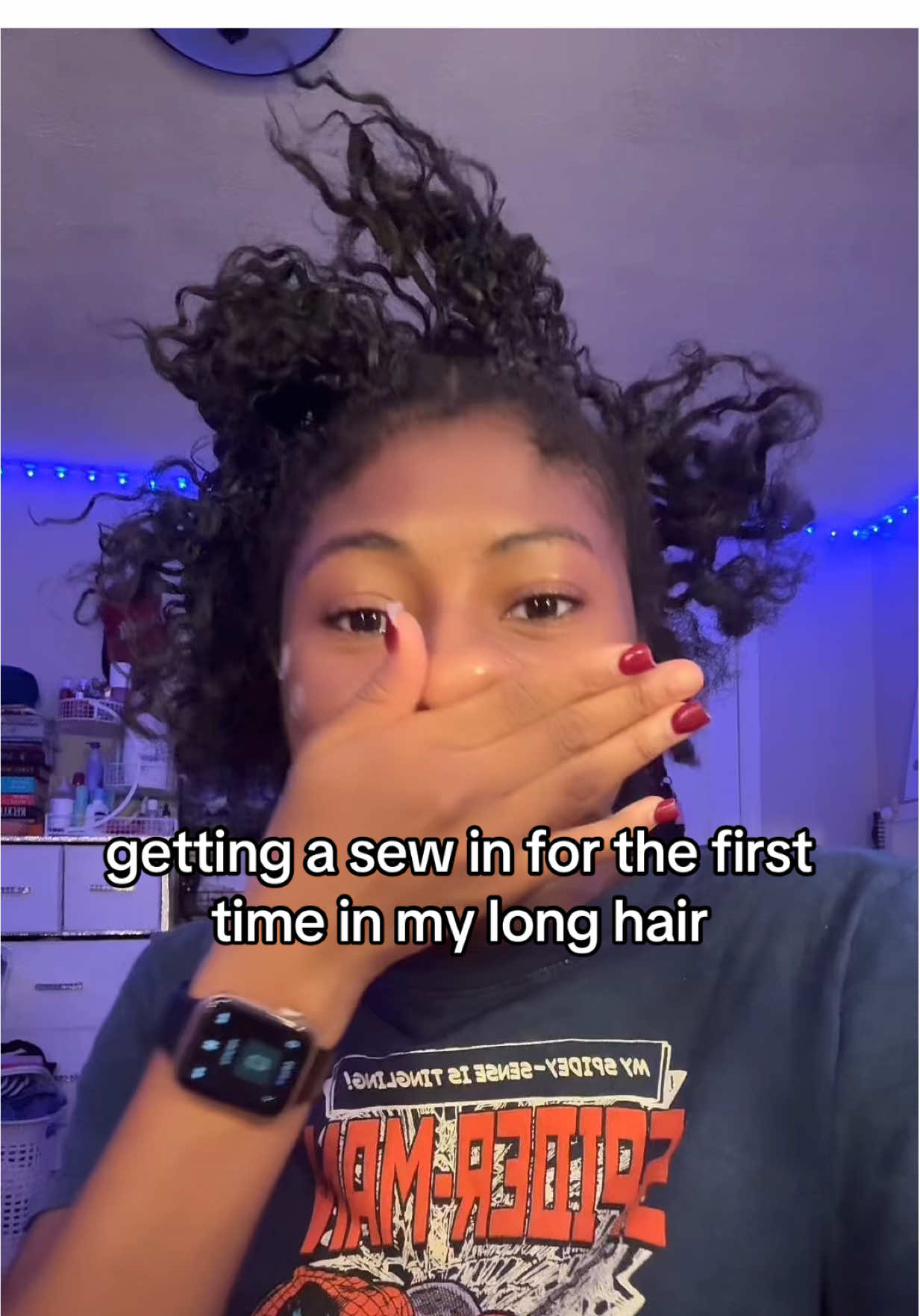 No more looking like a trash can!!!🗑️ finally I get a break from my long hair 🥳