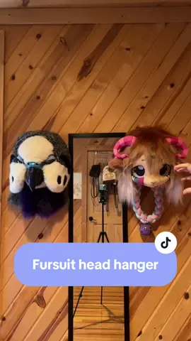 It’s a solid buy if you have a fursuit head you want to display!  #furry #furrytiktok #avian #tiktokshop #fursuit 