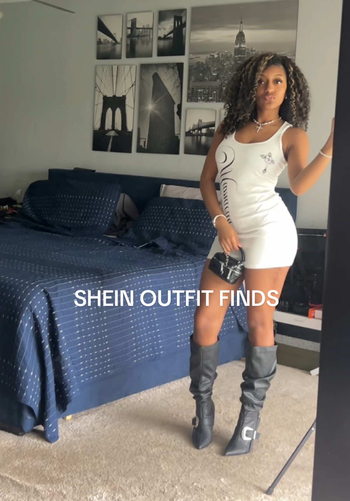 Baddie finds on Shein 💄 Stay Trendy Shop SHEIN SUMWON Women . #SHEINtrends #OwnTheSzn #ad #SHEINforAll  Use 25FWiyanaarose386 to get discounts! @SHEINUS  @SHEIN  Dress:SUMWON Women 🆔 83381656 🔗 https://shein.top/9ztslqe #4u  