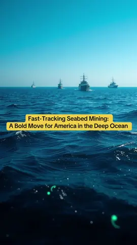 In April 2025, the U.S. signed an executive order to fast-track deep-sea mining — not just in American waters, but even on parts of the ocean floor considered international territory. Just five days later, a company called The Metals Company submitted the world’s first-ever application for commercial deep-sea mining under U.S. law — bypassing the United Nations' regulatory system entirely. Scientists and environmental groups are warning this could trigger irreversible damage to deep-ocean ecosystems we barely understand — all for a few minerals used in phones and batteries. Is this leadership — or recklessness? #oceantock  #ClimateCrisis  #ecodisaster ocean pollution marine life environmental disaster climate change ocean conservation plastic in the ocean rising sea levels save the ocean Oil spill #DeepSeaMining #CorporateTakeover