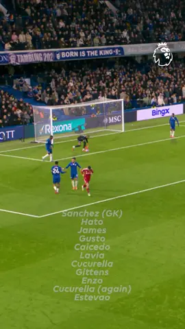 The build-up to Estevao's goal 🔥  #touchlinebanter #footballbanter #chelsea 
