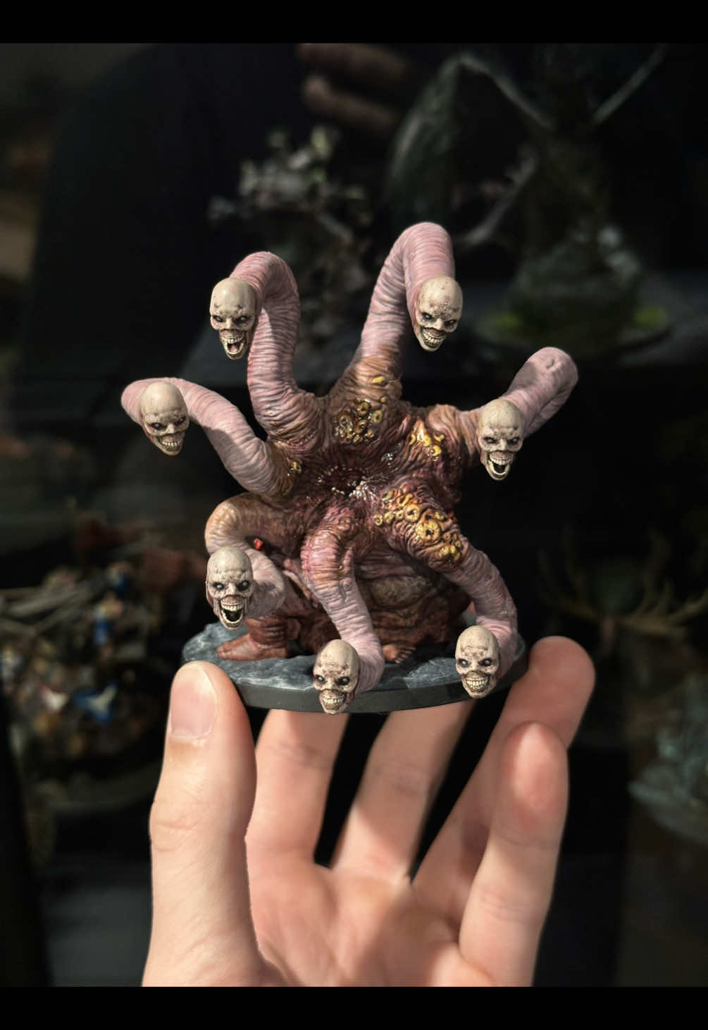 The False Hydra, pick one up in our TikTok shop! ##ttrpg##dnd##dndhorror##miniaturepainting##minis