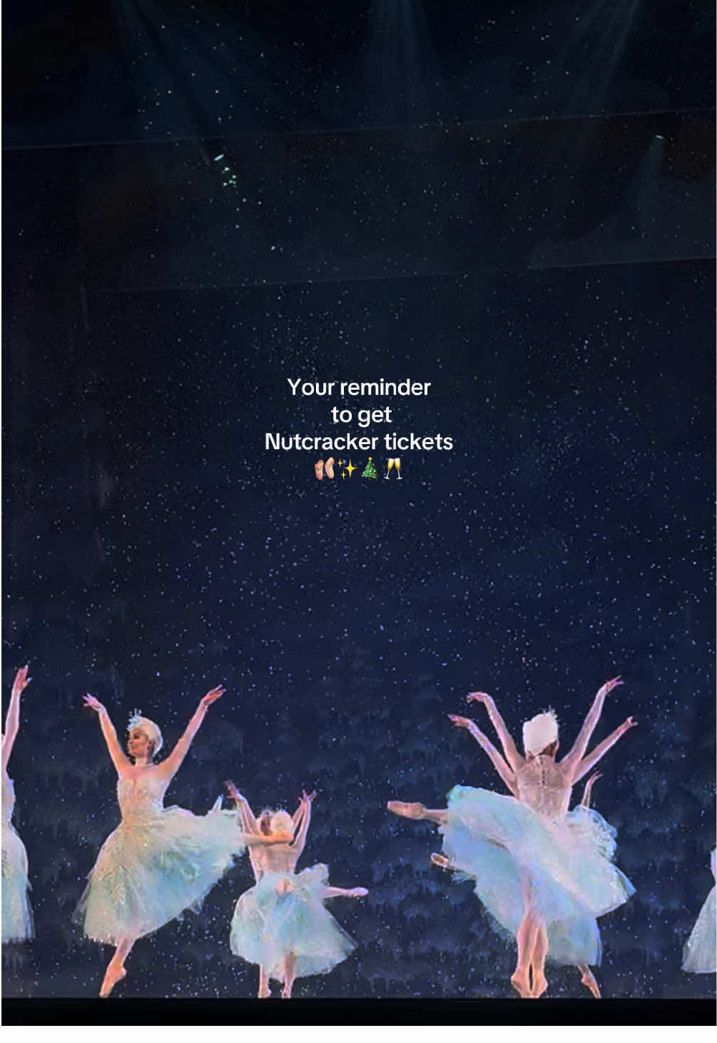 My favorite tradition 👯‍♀️ #thenutcracker #christmas #tchaikovsky #nutcrackerseason #nutcrackerballet 