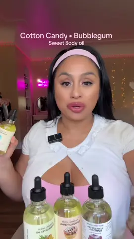 ‼️SALE‼️luxurious Body oil 👅Smells Sooo sweet and Delicious 😋#soothinghouseoils#cottoncandybubblegum#bodyoils#yumyumoil