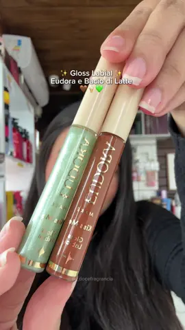 Esse lançamento da Eudora com a Bacio Di Latte está perfeito!! 😍 @Eudora Loja @baciodilatte.br  #eudora #baciodilatte #fyp #gloss #maquiagem