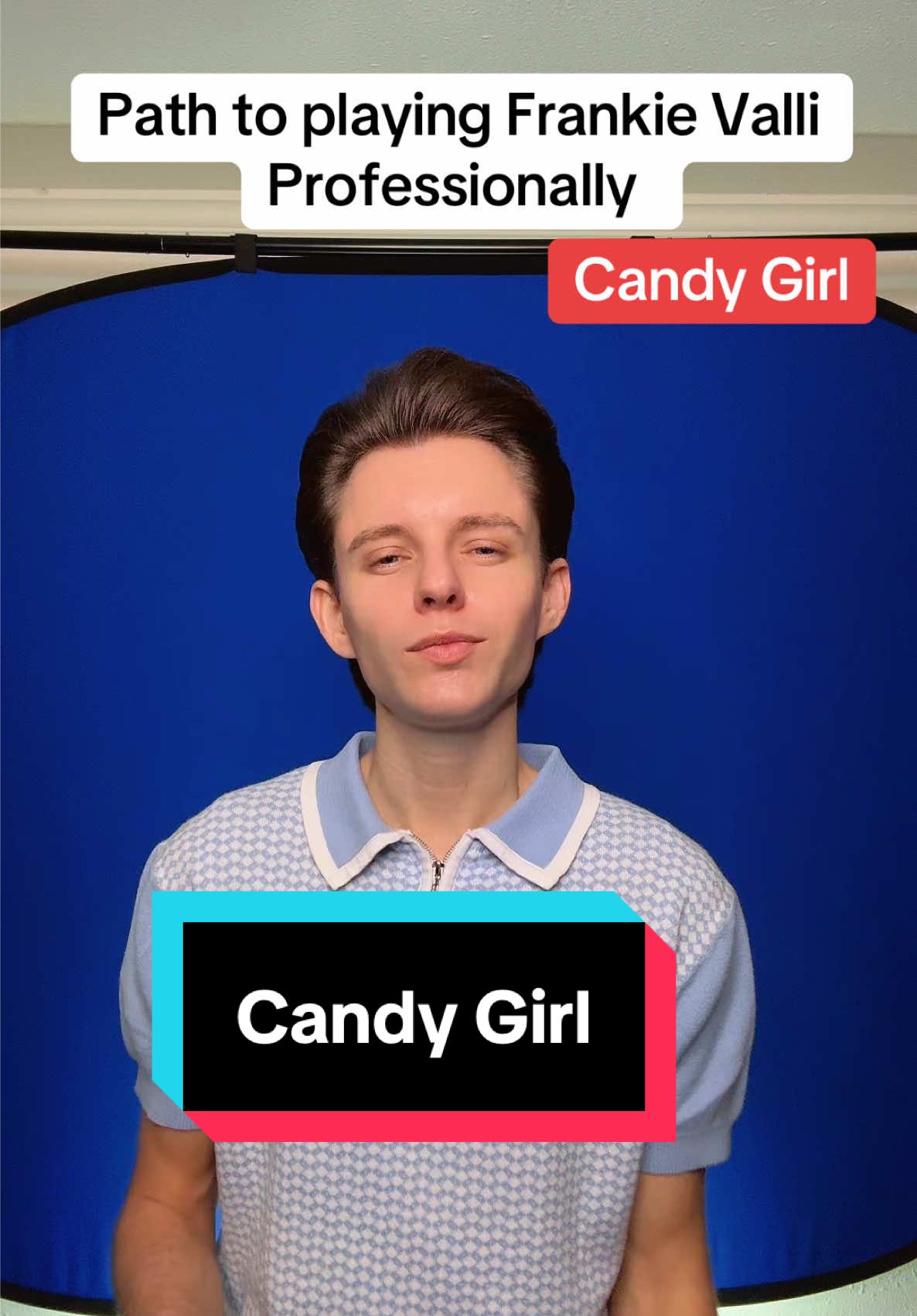 Back to the Frankie Valli content! As requested, here is “Candy Girl” by The Four Seasons! I honestly can’t name one bad song that they made! ❤️ #dreamrole #frankievalli #candygirl #thefourseasons #musicaltheatre @Jersey Boys 