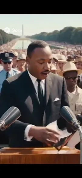 Martin wap has a dream 🫡 #sora #martinlutherking #speech 